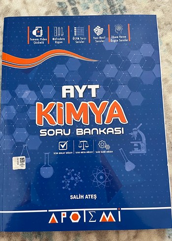 AYT Kimya Soru Bankası Salih Ateş