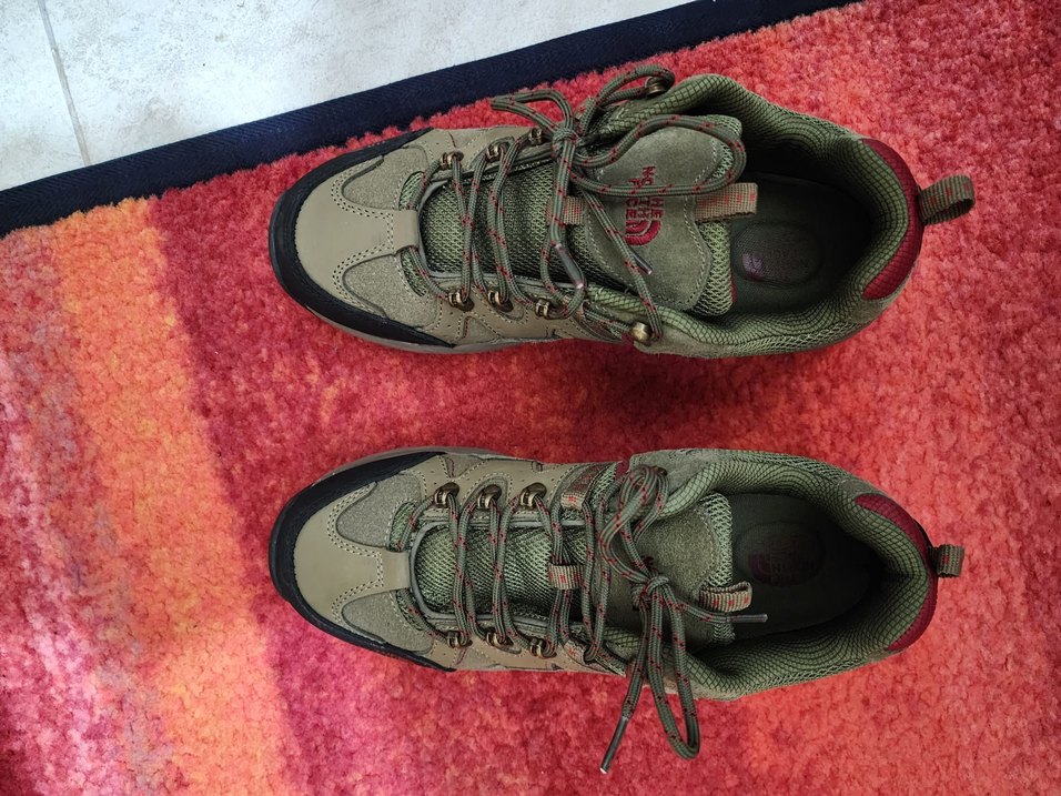 The nort face Kamuflaj Desenli Erkek Outdoor Ayakkabı - Görsel 4