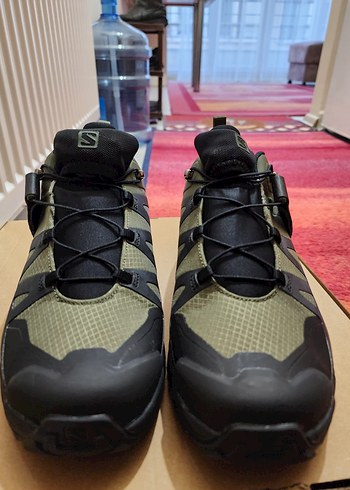 Salomon yeşil haki Kamuflaj Outdoor Erkek Ayakkabı - Görsel 3