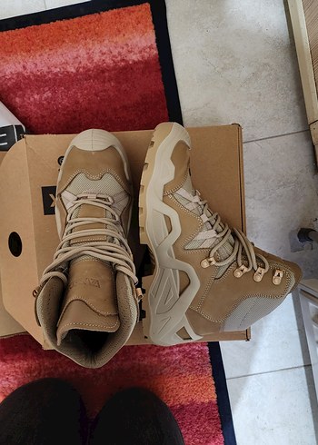 Bej Erkek Spor Botları Vaneda Velcro Kapamalı çöl rengi - Görsel 2