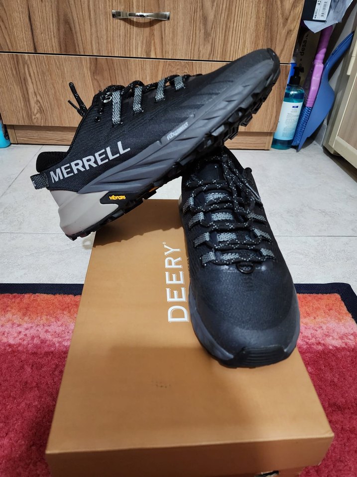 Merrell Siyah Bağcıklı Erkek Spor Outdoor Ayakkabı - Görsel 2