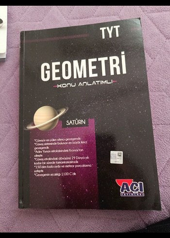 TYT Geometri Konu Anlatımlı Kitap