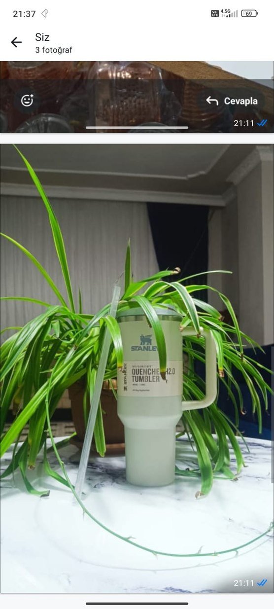 açık maviStanley Termos Bardak ve Saklama Kabı - Görsel 4