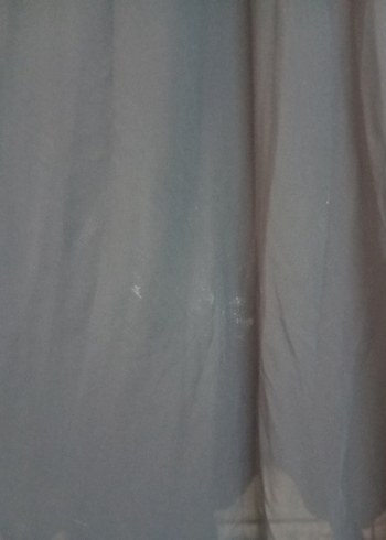 Uzun Siyah V Yaka Drapeli Abiye Elbise - Görsel 8