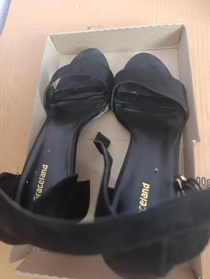 Siyah, Tokalı Süet Abiye Ayakkabı - Görsel 2