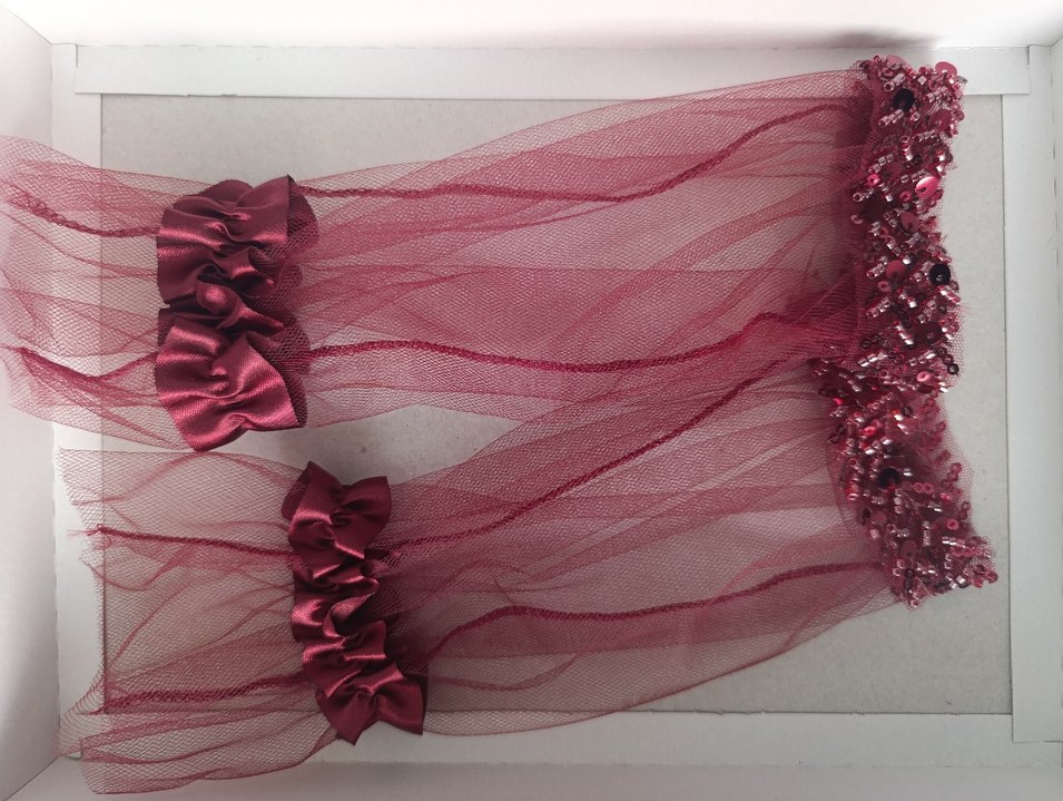 Gelin Duvağı, Kemer ve Eldiven  Seti - Görsel 4