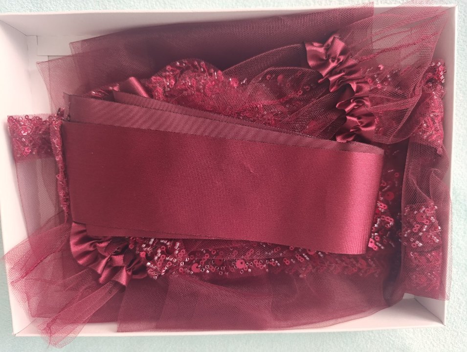 Gelin Duvağı, Kemer ve Eldiven  Seti - Görsel 2