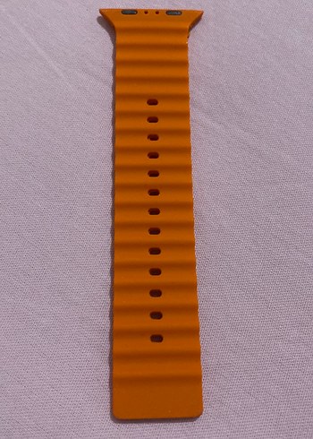 Beden Turuncu Minimalist Akıllı Saat Kayışı