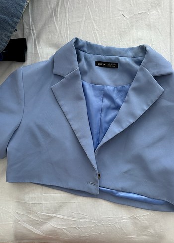 Crop Blazer Ceket