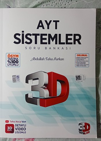3D AYT Sistemler Soru Bankası