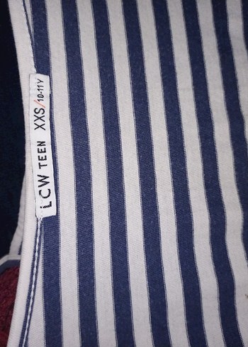 Mavi Çizgili Uzun Hamile Eteği - Görsel 3