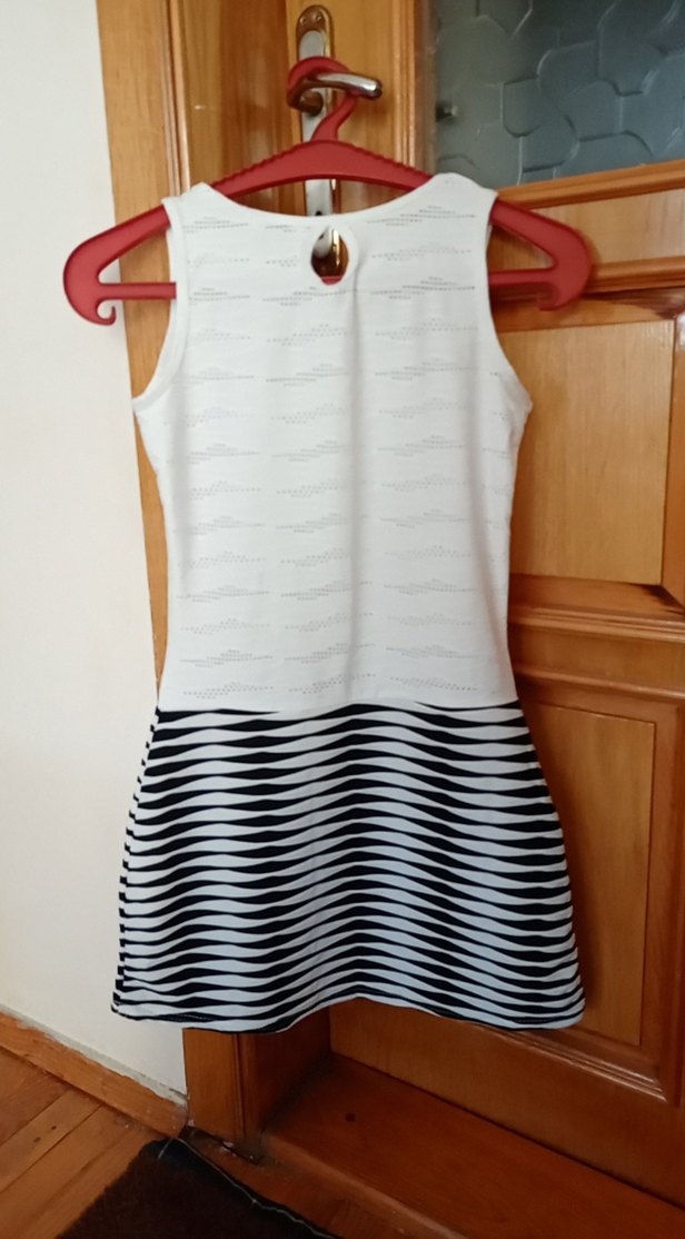 Kolsuz, Dantel Detaylı Kız Çocuk Elbise - Görsel 2