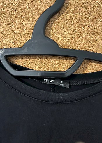 Siyah Kısa Kollu Elbise - Görsel 3