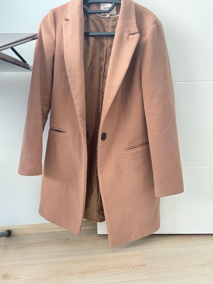 Kahverengi Kadın Kaban - Görsel 2