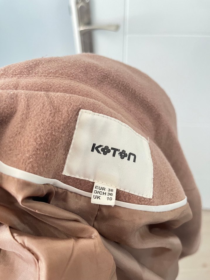 Kahverengi Kadın Kaban - Görsel 3