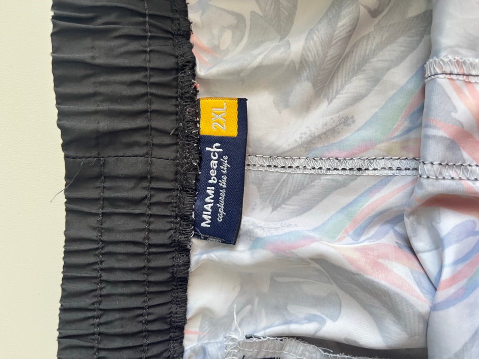 Renkli Desenli Deniz Şort - Görsel 3