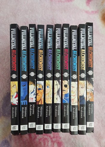 Fullmetal Alchemist Manga Seti 1-10