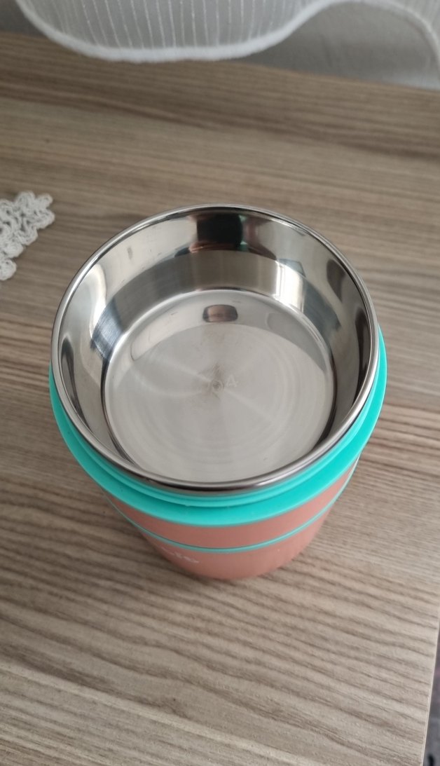 Pastel Pembe Ve Mint Renkli Gıda Kabı - Görsel 2