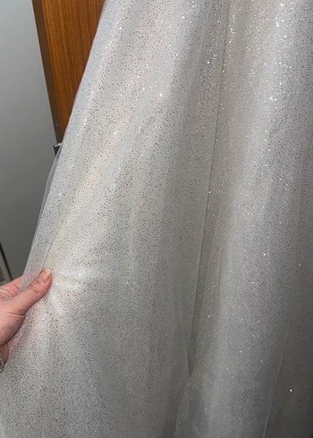 Uzun Kollu Prenses Gelinlik - Görsel 7