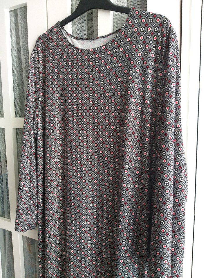 Uzun Kollu  Piliseli Kadın Elbise - Görsel 2