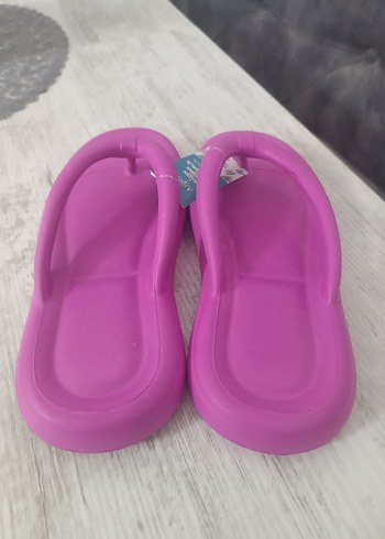 Mor Platform Topuklu Kadın Terlik - Görsel 3