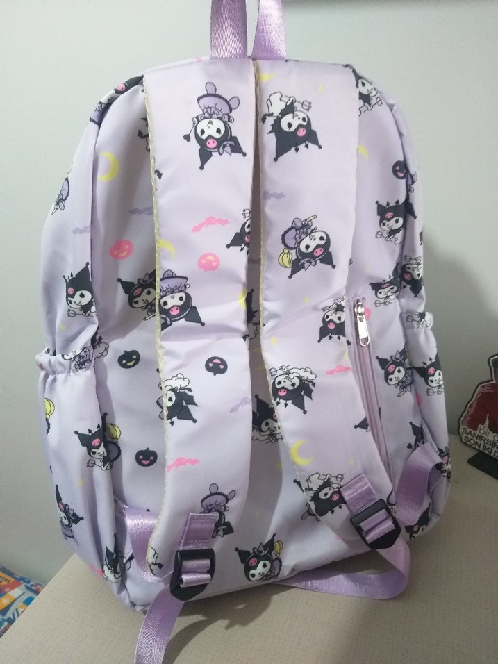Mor Pastel Çocuk Okul Çantası - Görsel 2