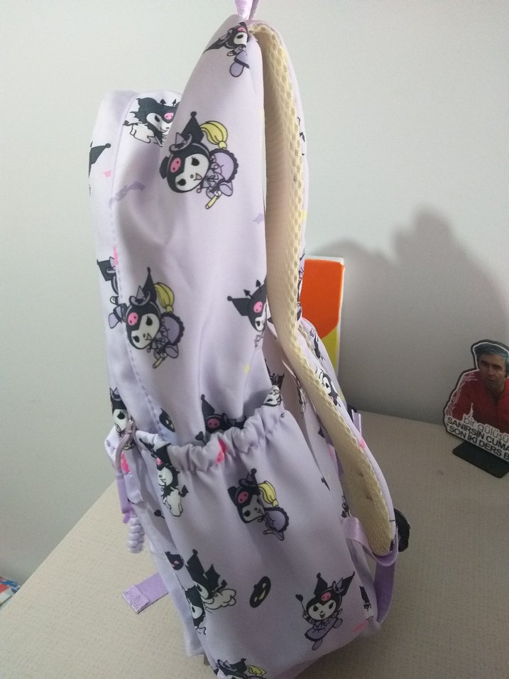 Mor Pastel Çocuk Okul Çantası - Görsel 3