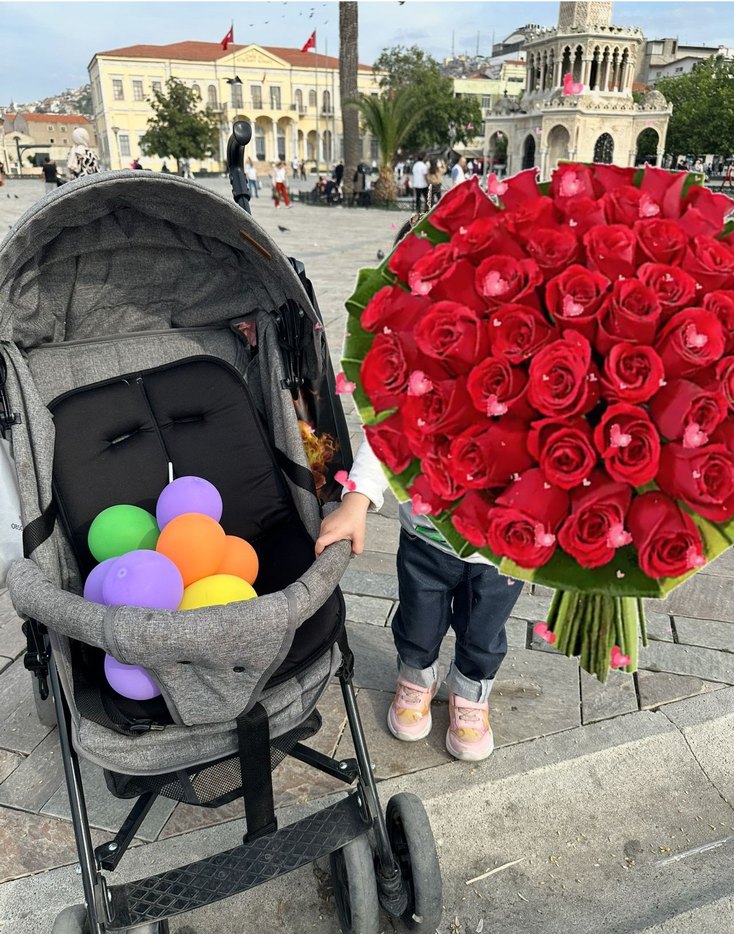 Gri Bebek Arabası - Görsel 2