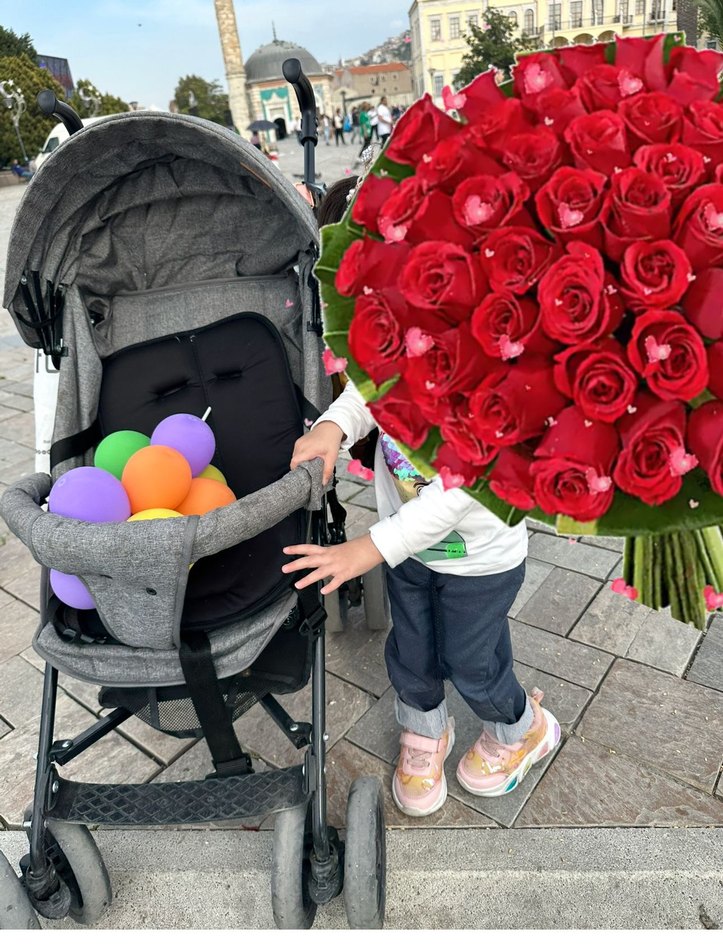 Gri Bebek Arabası - Görsel 3