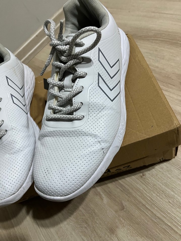 Erkek Beyaz Spor Koşu Ayakkabısı - Görsel 3