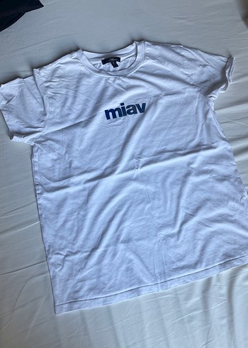 Miav baskılı üst