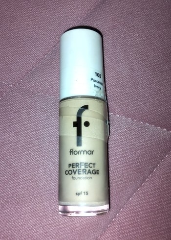 Flormar Perfect Coverage Fondöten SPF15 105 Porcelain Ivory