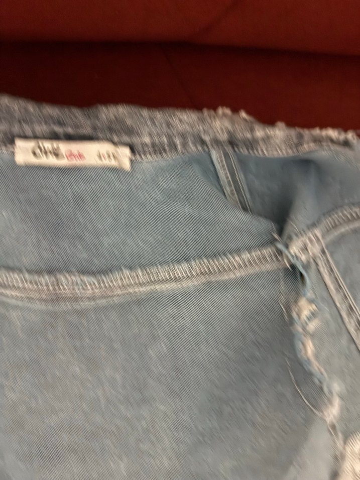 Kız Çocuk Denim Dantel Yelek - Görsel 2