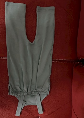 Unisex Çocuk Gri Düğmeli Tulum - Görsel 3