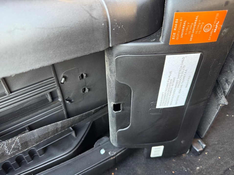 Kraft Techno Fix Plus Çocuk Oto Koltuğu Siyah - Görsel 5