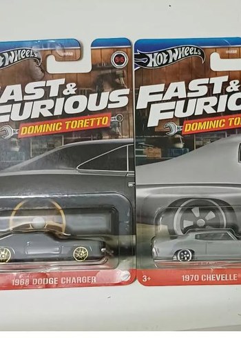 Fast & Furious Oyuncak Araba Seti - Dodge Charger & Chevelle