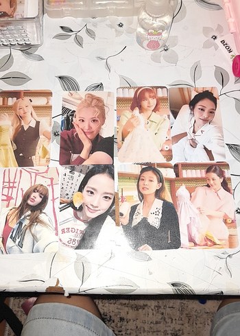 K-Pop Fotoğraf Kartları Seti