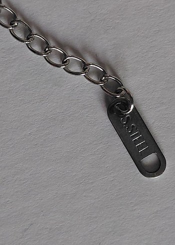 Melek kanatlı Zincirli Siyah Gotik Kolye - Görsel 2