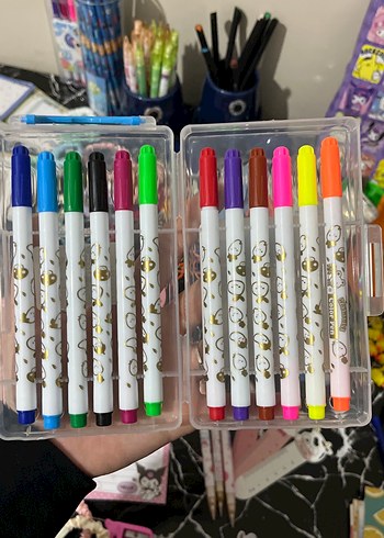 Çok Renkli Jel Kalem Seti