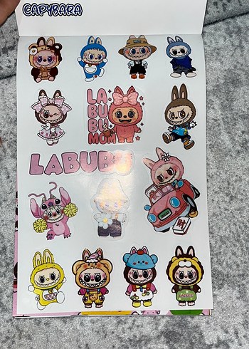 Karışık Çocuk Sticker Seti - Görsel 2