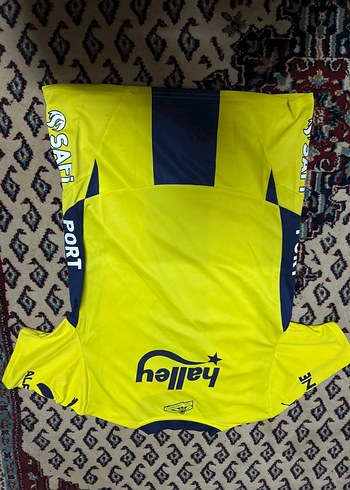 Erkek Sarı Siyah Kısa Kollu Spor Forma - Görsel 3