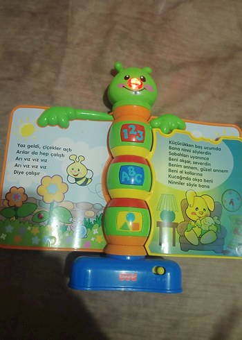 Fisher Price Fisher Price Renkli Eğitici Masalcı Tırtıl