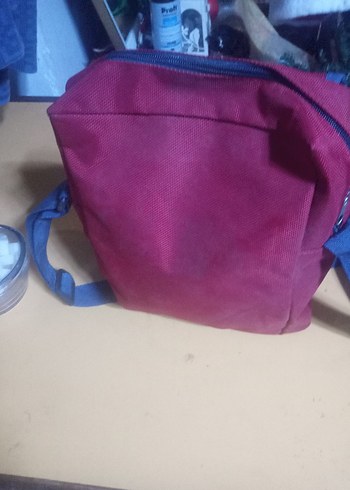 Renkli Baskılı Pembe Erkek Omuz Çantası - Görsel 3