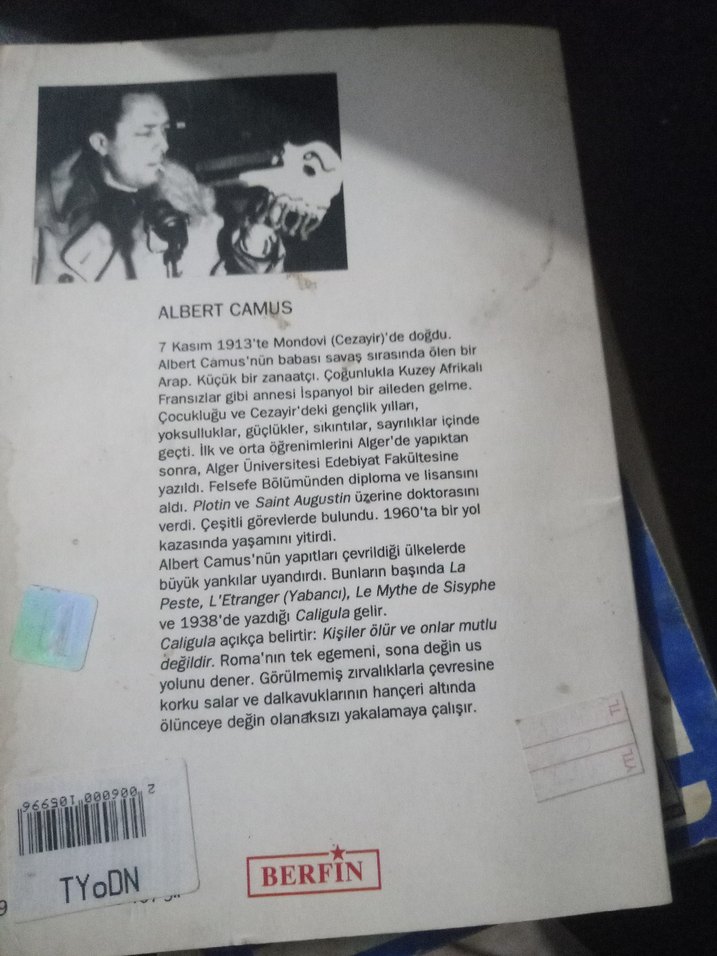 Albert Camus - Caligula - Görsel 2