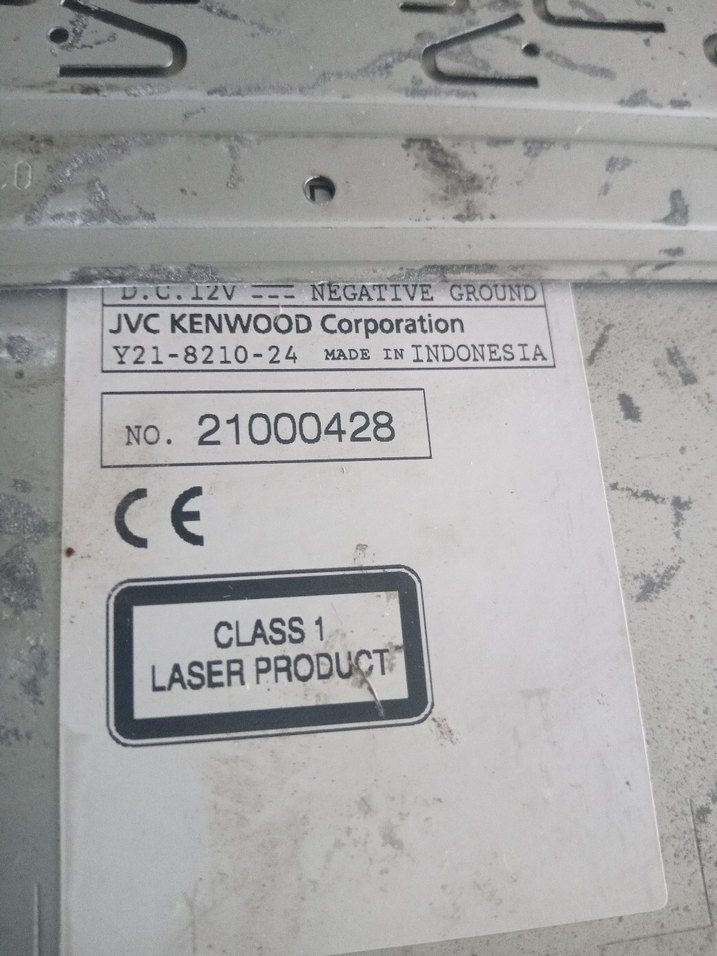 Kenwood araç teybi Siyah Uzaktan Kumanda - Görsel 3