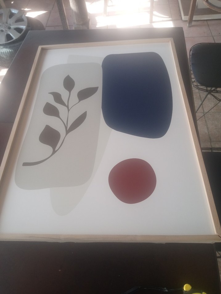 Kahverengi ve Siyah Soyut Tablo - Görsel 2