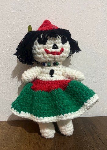 Renkli Örgü Bebek Oyuncak