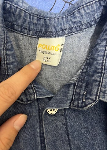 LC Waikiki Erkek Denim Gömlek, Düğmeli, Uzun Kollu