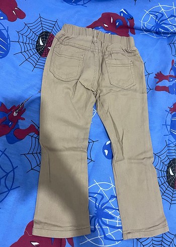 LC Waikiki Erkek Çocuk Kemerli Kahverengi Pantolon