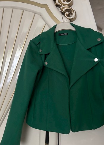 Yeşil blazer